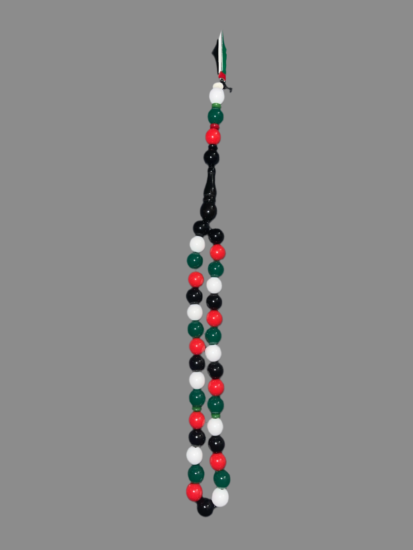 Palestinian Flag Prayer Beads Tasbeeh