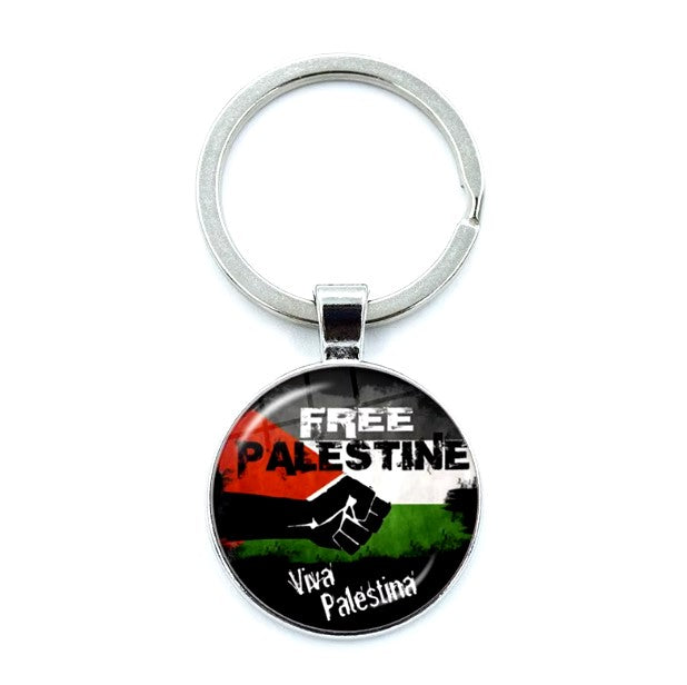 Free Palestine Keychain – Viva Palestina
